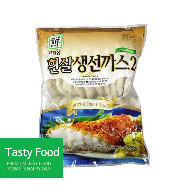 (냉동)대림선 흰살생선까스2(1.2kg)X8개 간식 대림선 생선까스 식자재 식품
