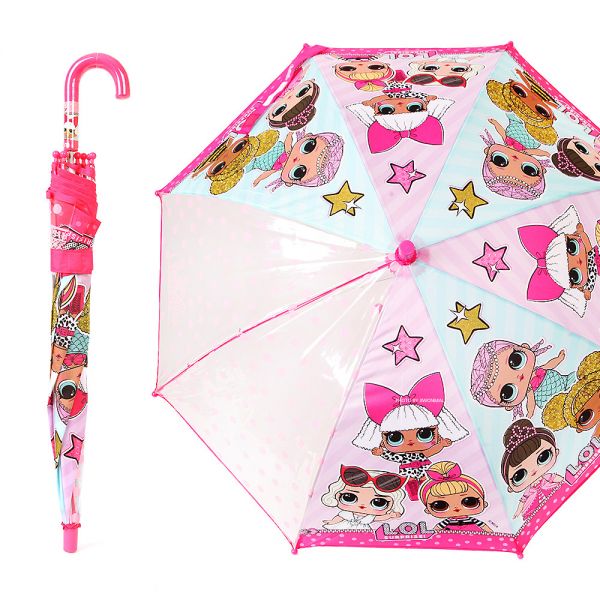LOL 50 두폭 POE 장우산 LOL 우산 유아우산 아기우산 아동우산 어린이우산 초등학생우산 캐릭터우산 캐릭터장우산 자동우산