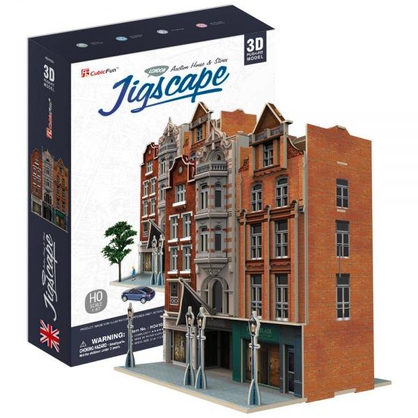 (3D입체퍼즐)(큐빅펀)(HO4103h) 경매장 영국 입체퍼즐 건축모형 마스코트 3D퍼즐 뜯어만들기 조립퍼즐 우드락퍼즐 세계유명건축물 유럽
