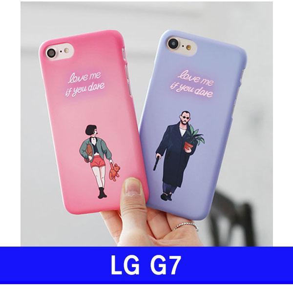 LG G7 맨앤걸 G710 하드케이스 엘지G7케이스 LGG7케이스 G7케이스 엘지G710케이스 LGG710케이스