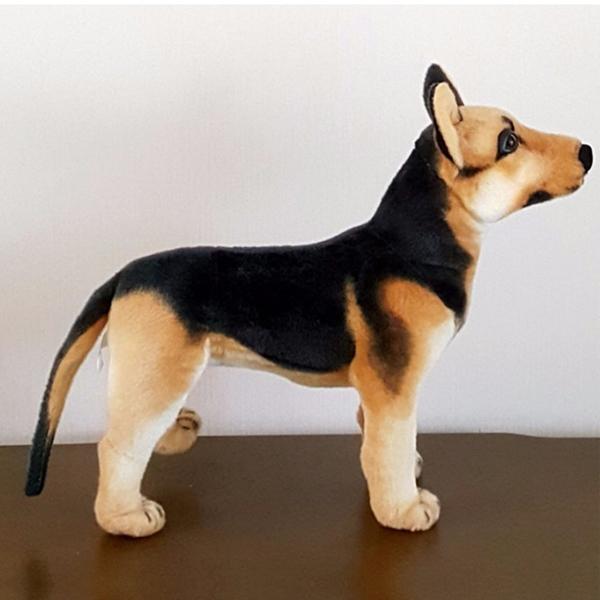 진짜같은리얼펫  강아지인형 세퍼트 44cm 리얼펫 반려견인형 펫친구 선물 인테리어소품