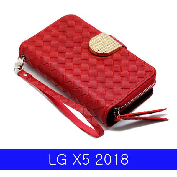 LG X5 2018 비니쉬 큐빅 지퍼월렛 LM_X510 케이스 엘지X52018케이스 LGX52018케이스 X52018케이스 엘지X510케이스 LGX510케이스