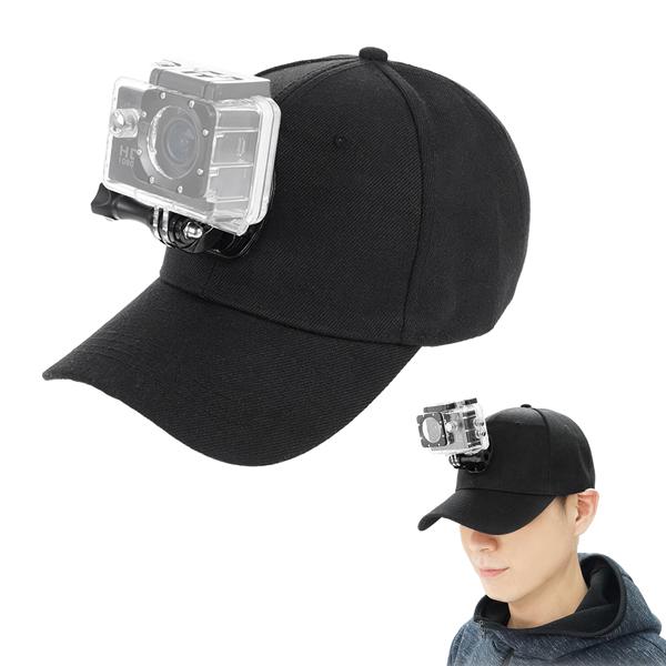 라이트닝 HAT-G 고프로 액션캠 마운트 모자 블랙