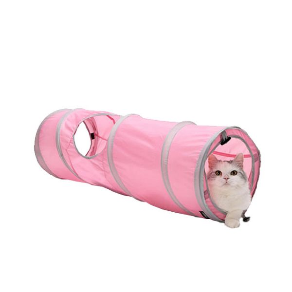 캣터널 핑크 고양이 장난감 스포츠펫 고양이터널 캣터널 고양이용품 고양이장난감 길냥이