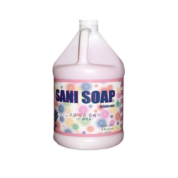 고급 물비누(SANI SOAP) 3.8L 욕실화장실위생 욕실용품 화장실용품 손씻기용품 손닦기용품 샤니숍 샤니샵 개인위생용품