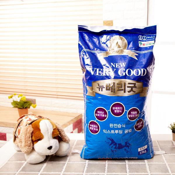 뉴베리굿 15kg 애견사료 애견간식 애완용품 개껌 강아지밥
