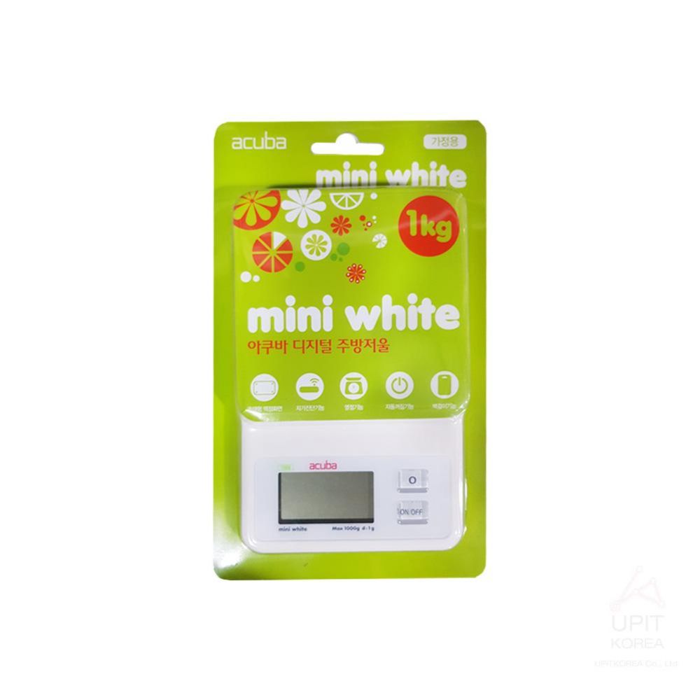 아쿠바 디지털 주방저울 MINI WHITE_0005 생활용품 가정잡화 집안용품 생활잡화 잡화