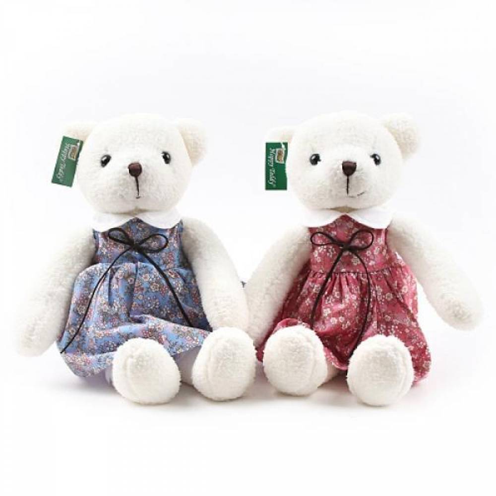 신 롱테디베어 여자곰인형-중형(40cm) 색상선택 곰인형 인형 인형선물 기념일 장식인형 캐릭터인형 테디인형 베어 곰돌이