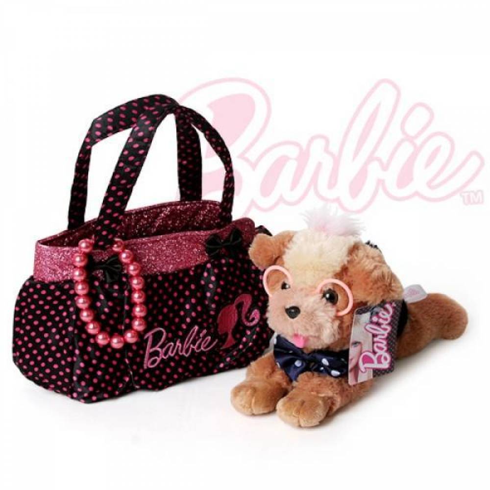 바비(barbie) 패션펫 가방-요키 강아지인형 인형 캐릭터인형 인형선물 애니멀인형 장식인형 퍼피 펫 도그 가방