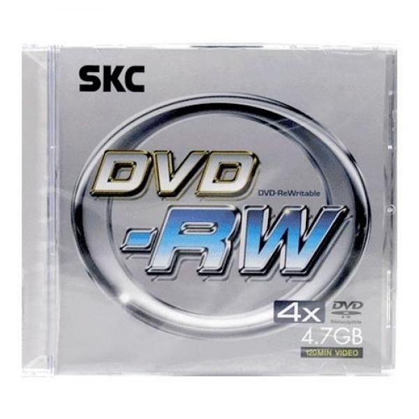 SKC)DVD-RW 1P 1P -갑(10개입) 사무용품 전산용품 DVD CD 보관함