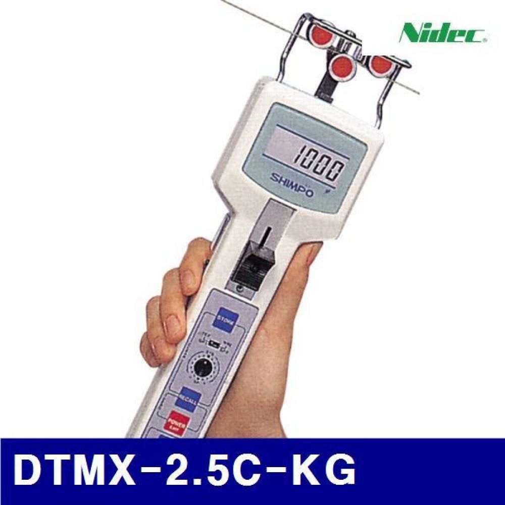 Nidec 147-0252 텐션메타 디지털 DTMX-2.5C-KG 250-2500g/RS-232C (1EA)