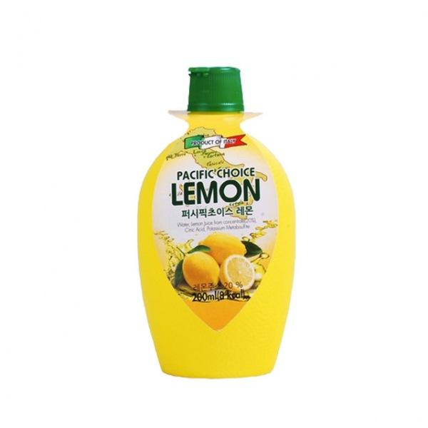 레몬주스 퍼시픽초이스 200ml 레몬즙 레몬즙 레몬주스 퍼시픽초이스 레몬쥬스 시실리아