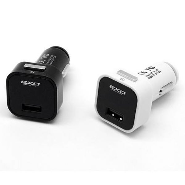 EXO 볼트체킹 USB충전기 충전기 차량용충전기 핸드폰충전기 USB충전기 자동차용품