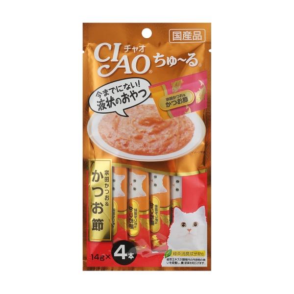 이나바 챠오 츄르 가다랑어_가다랑어포 56g 고양이간식 애묘간식 고양이음식 고양이용품 챠오츄루 츄루 차오츄르 차오츄루