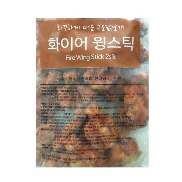 (냉동)티엠씨화이어치킨윙스틱 1kg 티엠씨 화이어치킨 윙스틱 식품 식자재