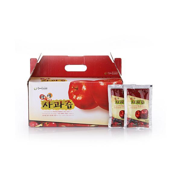 두레생협 생생사과즙(30개)박스 생생사과즙 사과즙 두레생협생생사과즙 두레생협 식품