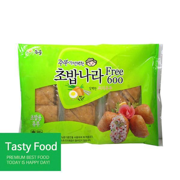 (냉장)두솔식품 초밥나라600g(초밥용유부) 두솔식품 초밥나라 초밥용유부 식자재 식품