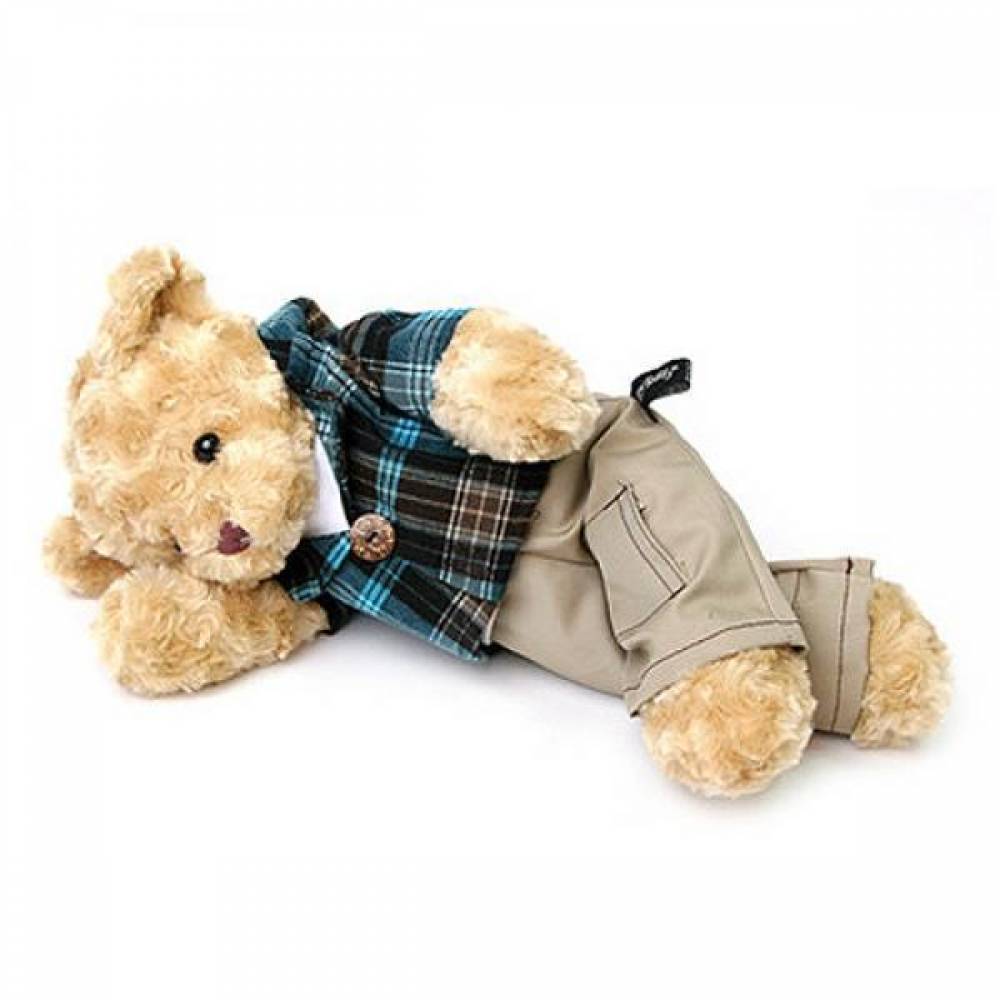 신체크후드 테디베어 인형-남자곰(중형-브라운) 곰인형 인형 인형선물 기념일 장식인형 캐릭터인형 테디인형 베어 곰돌이