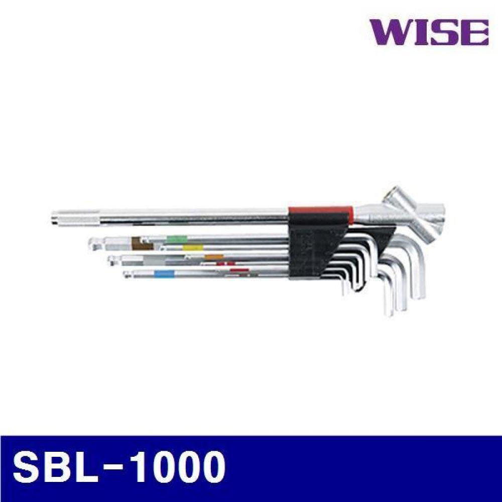 와이즈 369-0001 핸들형 육각볼렌치 SBL-1000 1.5-10mm(NO-2000N) (1EA)