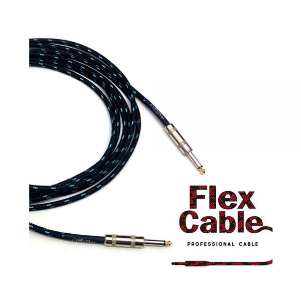 기타 케이블 Flex Cable 기타잭선 (5m) 기타케이블 악기케이블 55케이블 앰프케이블 일렉기타케이블 엠프케이블 공연용케이블 베이스케이블 통기타케이블 어쿠스틱케이블