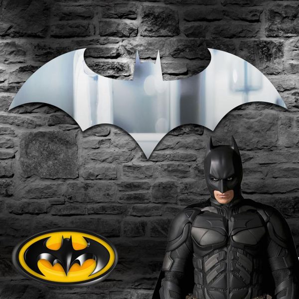 베트맨 폭70cm 대형 아크릴 벽걸이 거울 베트맨 배트맨 DC코믹스 벽거울 미러