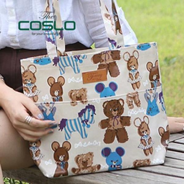 탄탄한 에코백 곰인형 숄더백 천가방 파우치 가방 작은가방 파우치가방 페브릭파우치
