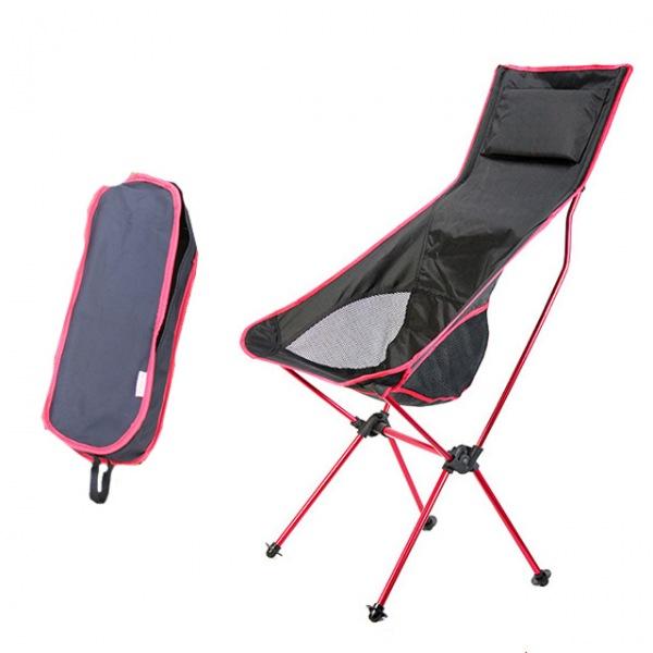 초경량 캠핑체어 레드 접이식의자 폴딩의자 의자 간이의자 접이식간이의자
