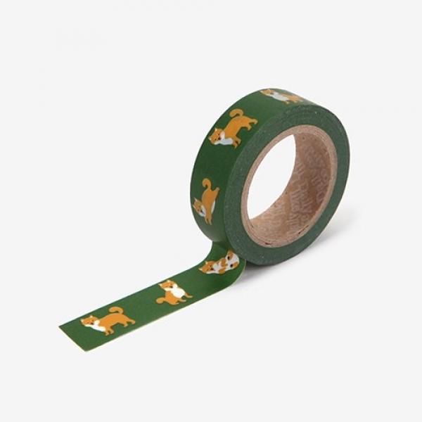 Masking tape single - 110 Shiba (재고1) 테이프 마스킹테이프 종이테이프 종이마스킹테이프 데코 데코레이션 리폼 데코스티커 스티커 꾸미기
