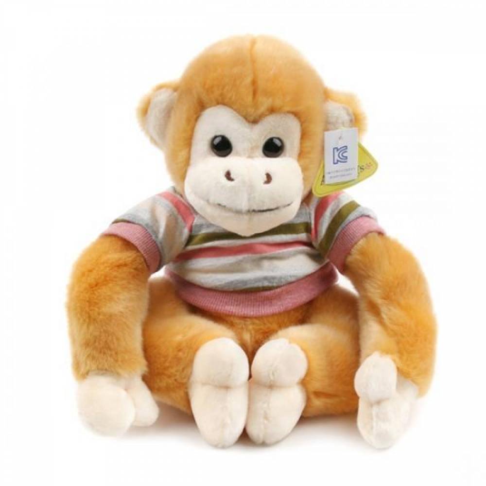 아망스 골드몽키 봉제인형 라이트브라운-대형(30cm) 원숭이인형 인형 캐릭터인형 인형선물 애니멀인형 장식인형 몽키