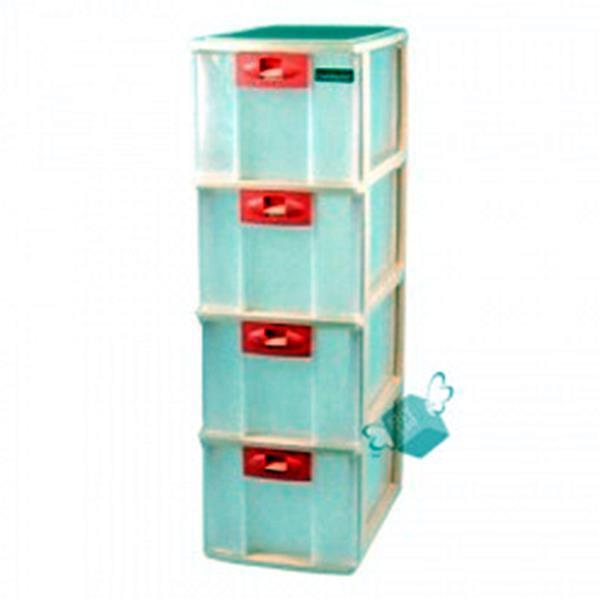 데일리 보관함-4단(3색상) 생활용품 잡화 주방용품 생필품 주방잡화