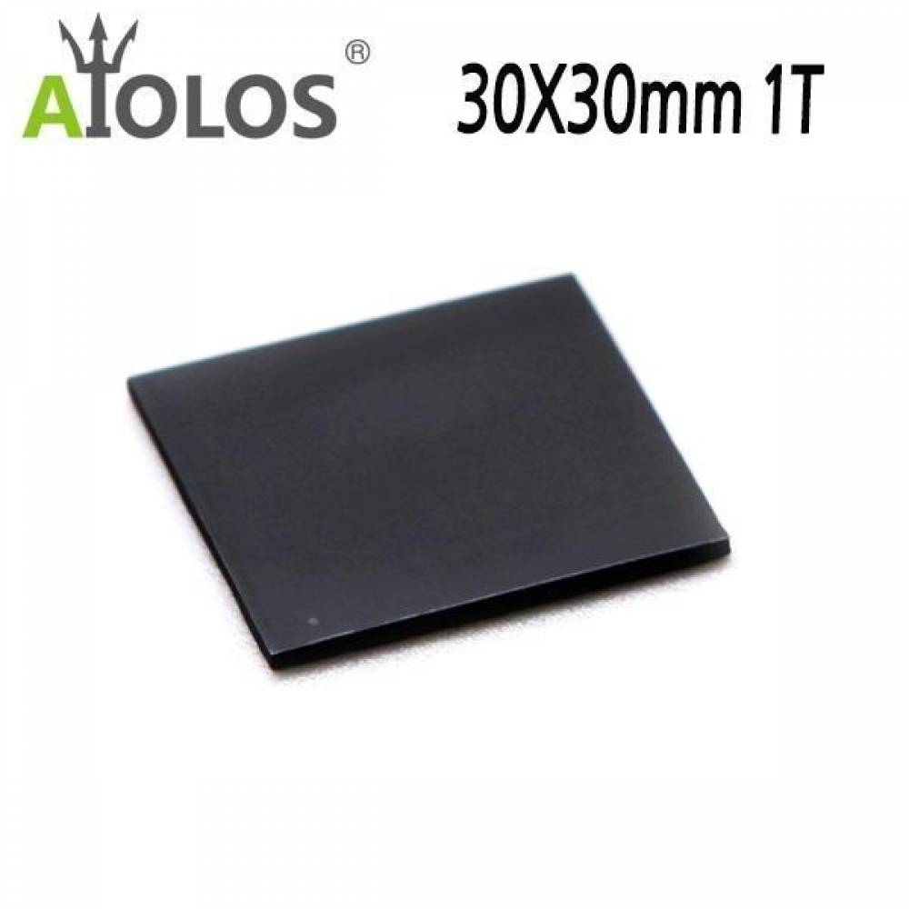 AiOLOS 써멀 패드 30x30 1T 써멀패드 열전도패드 냉각패드 방열패드 냉각써멀패드