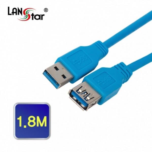 USB 3.0 AA 케이블 1.8M 컴퓨터 네트워크 케이블 랜 젠더