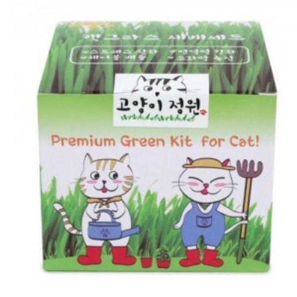 고양이정원 캣그라스 재배세트 (화분) 고양이용품