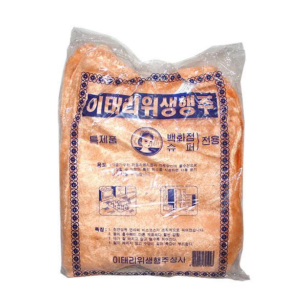 이태리위생행주(밍크행주-주황)10P 위생행주 밍크행주 행주 식자재 식당용품