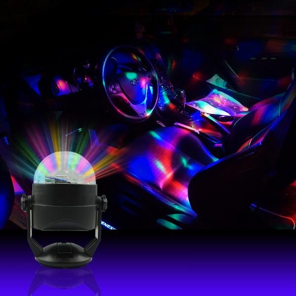 브릴리언트 라이팅 차량용 휴대용 미러볼 LED MRIO360