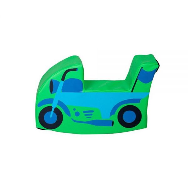 플리카체육매트 오토바이-녹색(방염항균) 안전매트 체조매트 놀이방매트 소음방지매트 유치원매트