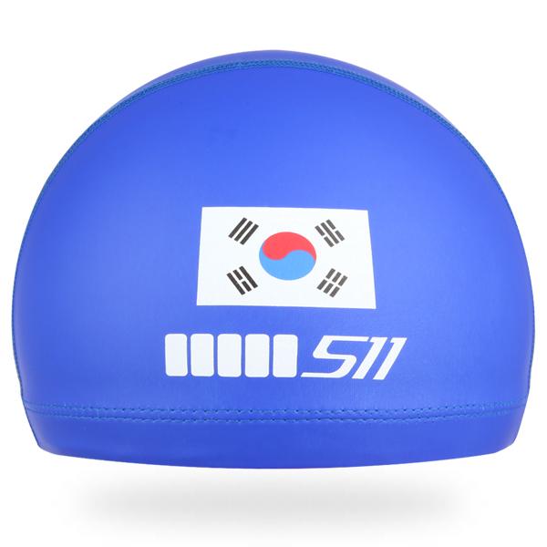 KRUC132-BLU랠리 코팅수모 수영모자 수영용품 수영모 수중운동용품 디자인수영모