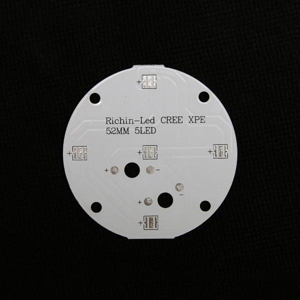 3535 LED 방열판 5Pcs 52mm / 알루미늄 히트싱크 LED PCB LEDPCB LED기판 LED모듈 원부자재 DIY조명 방열판 LED방열판 메탈PCB