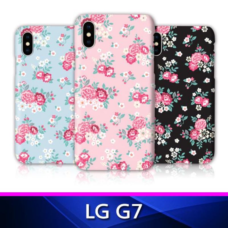 LG G7 TZ 로즈플라워 3D하드 폰케이스 핸드폰케이스 휴대폰케이스 그래픽케이스 하드케이스 G7케이스