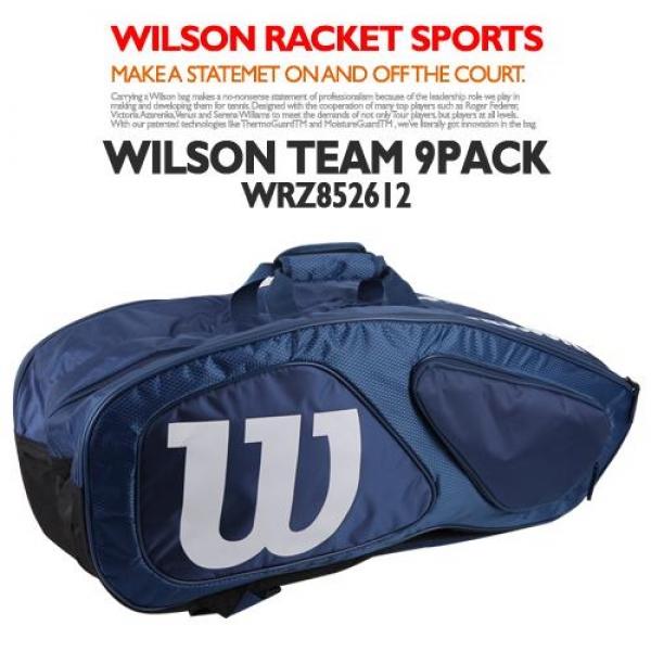 윌슨 WRZ852612 팀2 12PK 가방 네이비 테니스가방 라켓가방 테니스 윌슨가방 스포츠가방