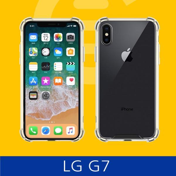 LG G7. CS 울트라쉴드 투명 폰케이스 핸드폰케이스 스마트폰케이스 지갑형케이스 카드수납케이스 G7케이스