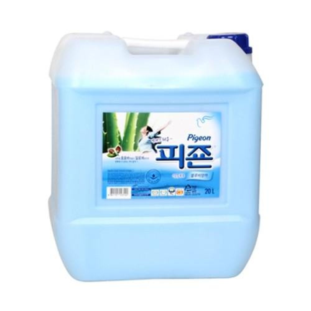 섬유유연제 피죤 블루비앙카 대용량 20L 청소용품 빨래용품 세탁용품 섬유유연제 섬유첨가제 피죤