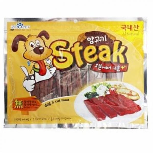 쥬펫 양고기 스테이크 (430g) 애완간식 강아지간식 애견간식 애묘간식 고양이간식