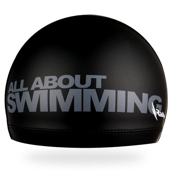 KRUC136-BLK랠리 코팅수모 수영모자 수영용품 수영모 수중운동용품 디자인수영모