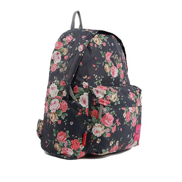 GE_2524 백팩 플라워 꽃 여성가방 데일리 캐주얼 예쁜 여성꽃가방 봄나들이 여성백팩 꽃무늬 기저귀가방