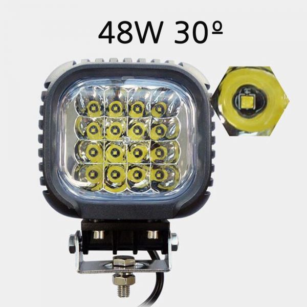 LED 엠프로빔 30도 써치라이트 48W 해루질 작업등 12V-24V겸용