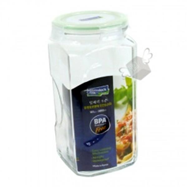 글라스락 캐니스터 3L (IP593) 생활용품 잡화 주방용품 생필품 주방잡화