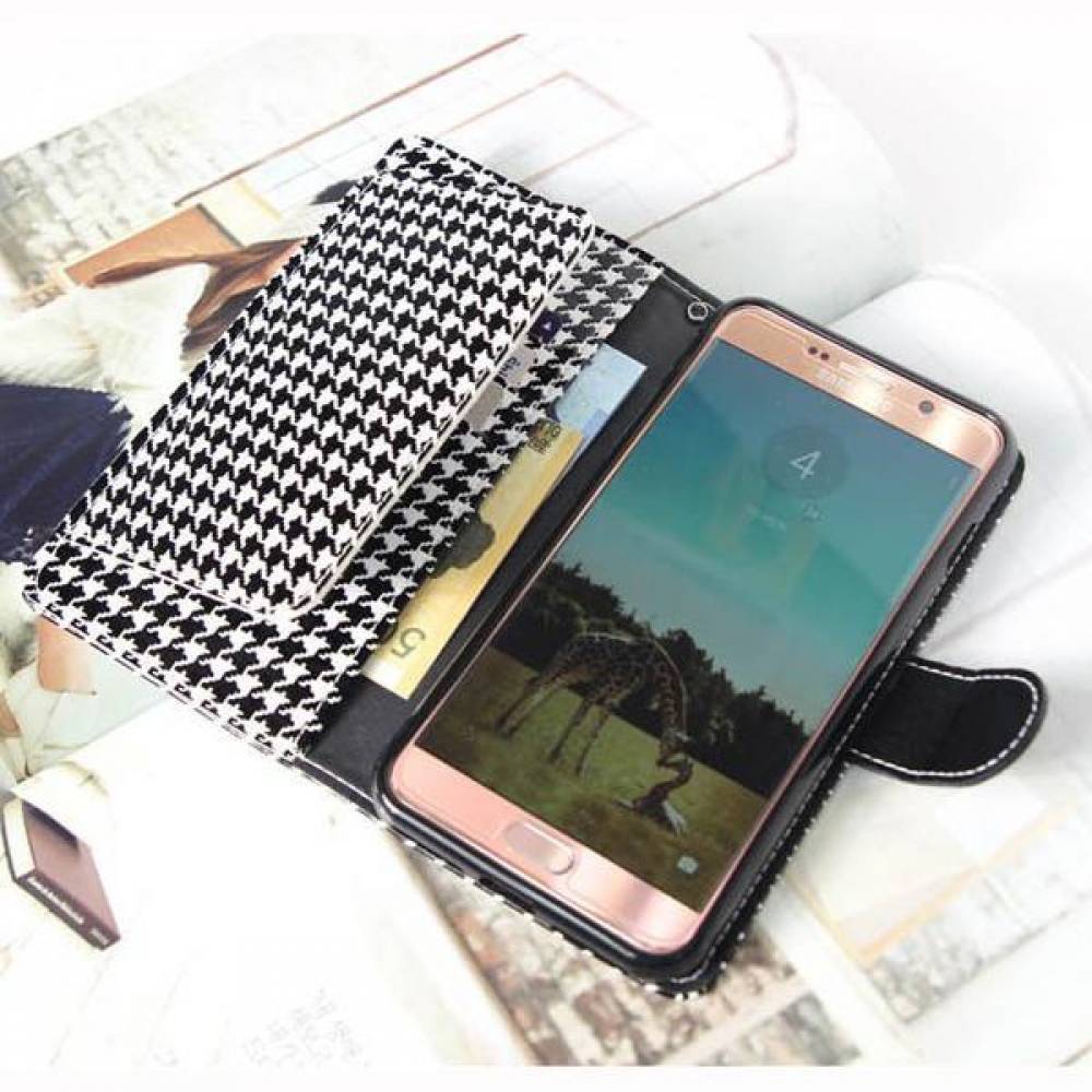 몽동닷컴 LG V30. 하운드 check 다이어리 케이스 핸드폰케이스 스마트폰케이스 카드수납케이스 지갑겸용케이스 V30케이스