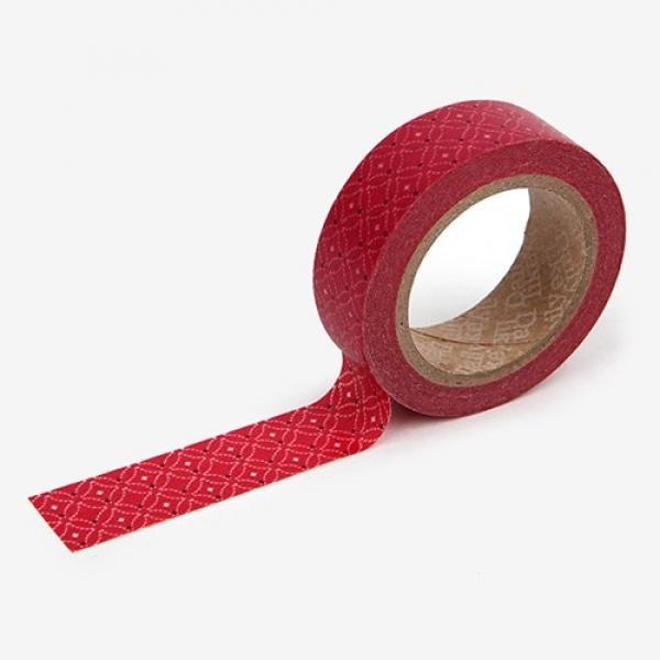 Masking Tape single - 62 Scarlet red 테이프 마스킹테이프 종이테이프 종이마스킹테이프 데코 데코레이션 리폼 데코스티커 스티커 꾸미기