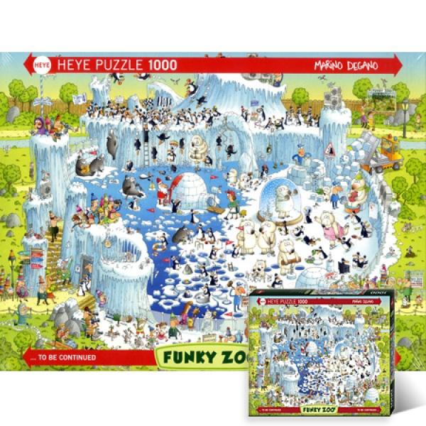 1000조각 직소퍼즐 - 북극의 일상 (유액없음)(헤야) 직소퍼즐 퍼즐 퍼즐직소 일러스트퍼즐 취미퍼즐